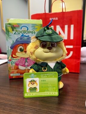 Miniso Disney Zootopia 2 Blind Box - Clawhauser- Authentic